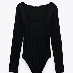 Ribbed Bodysuit